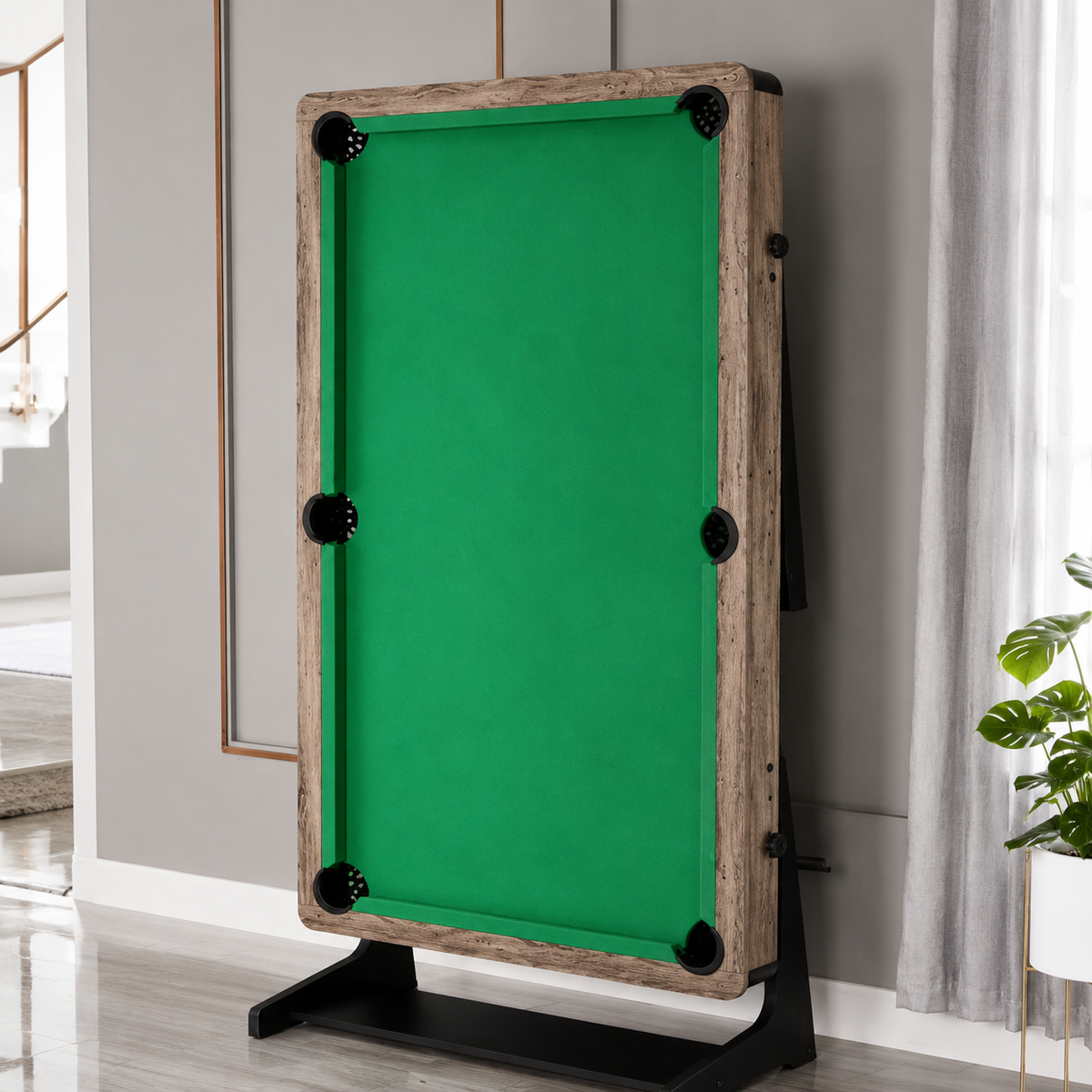 6" 3-in-1 Sterling Fold Billiards Table Felt & Flipper