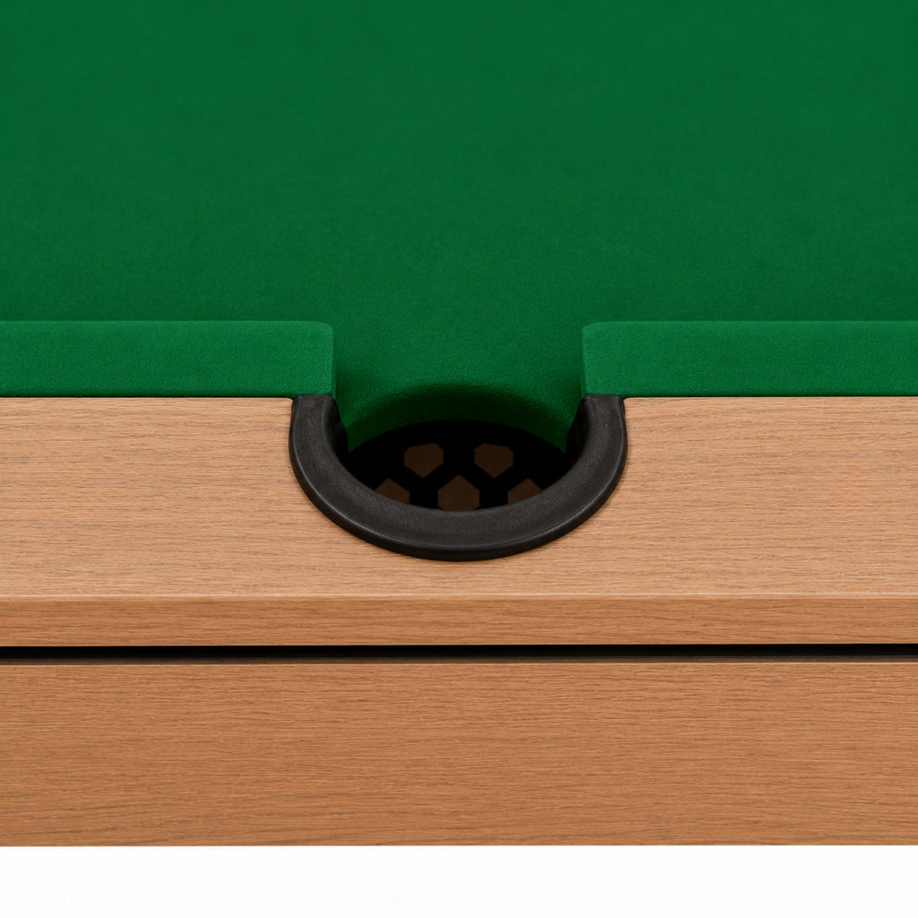 Aurel - Oak Pool Table Felt & Flipper