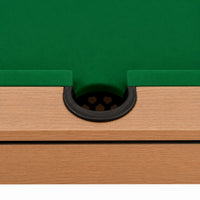 Aurel - Oak Pool Table Felt & Flipper