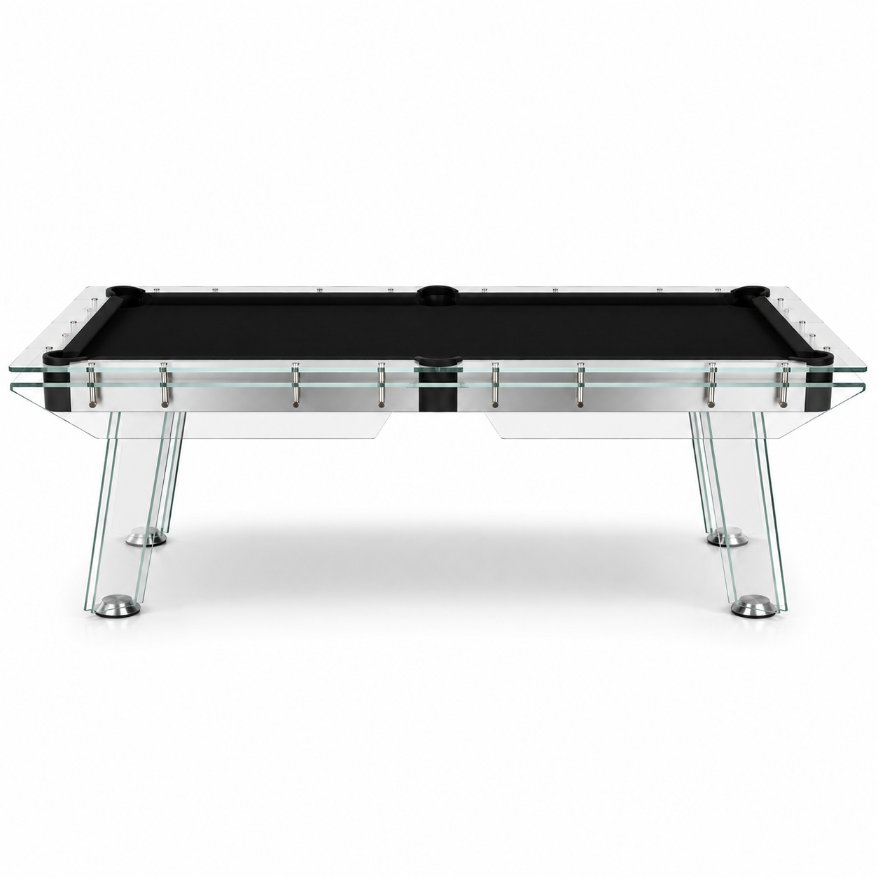 Cristal - Glass Pool Table Felt & Flipper