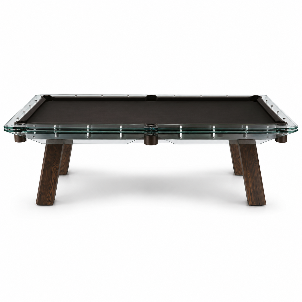 Cristal - Glass Pool Table Felt & Flipper