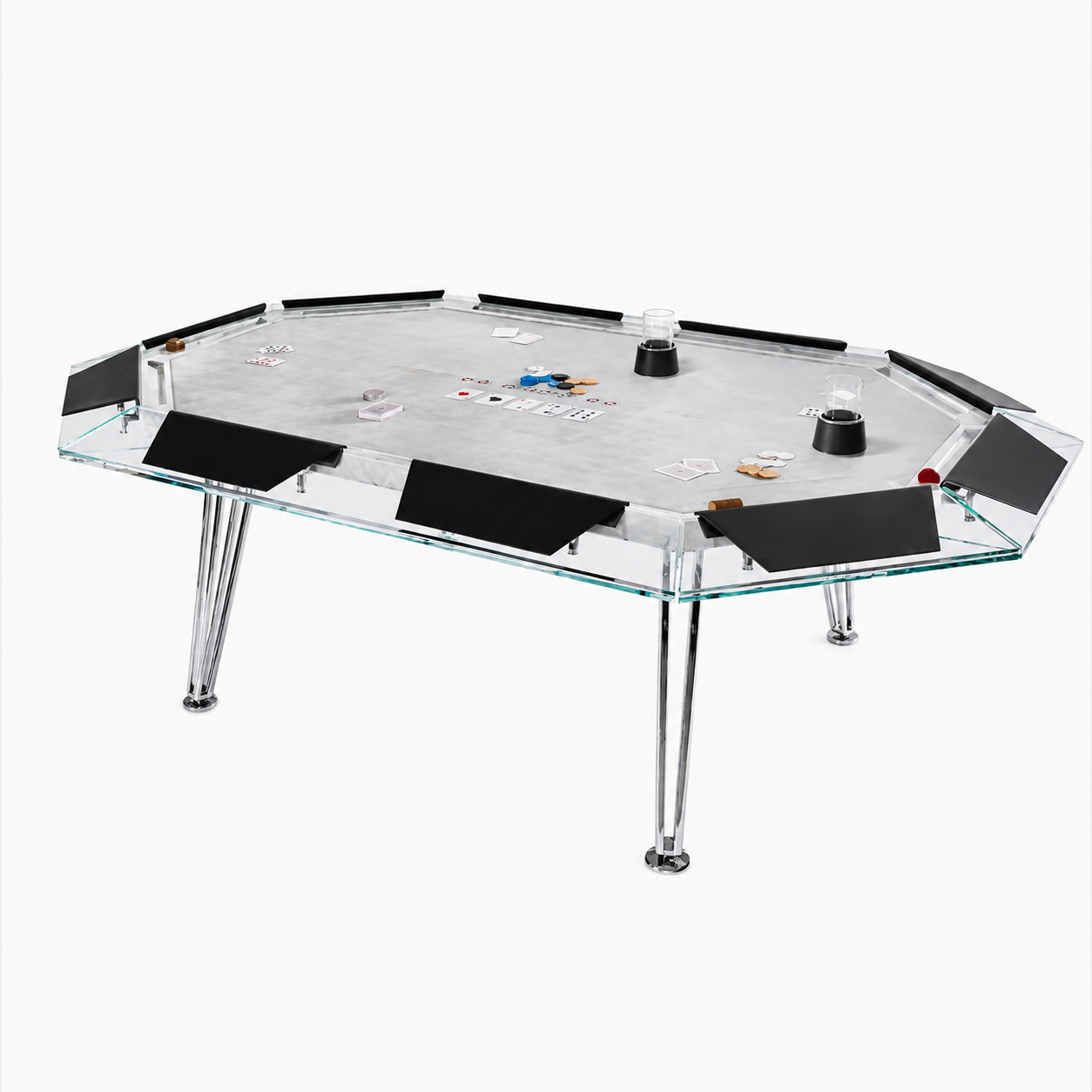 Grand Royale Poker Table Felt & Flipper