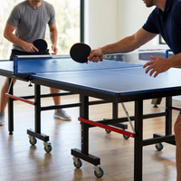 Prestige Rally Tennis Table Felt & Flipper