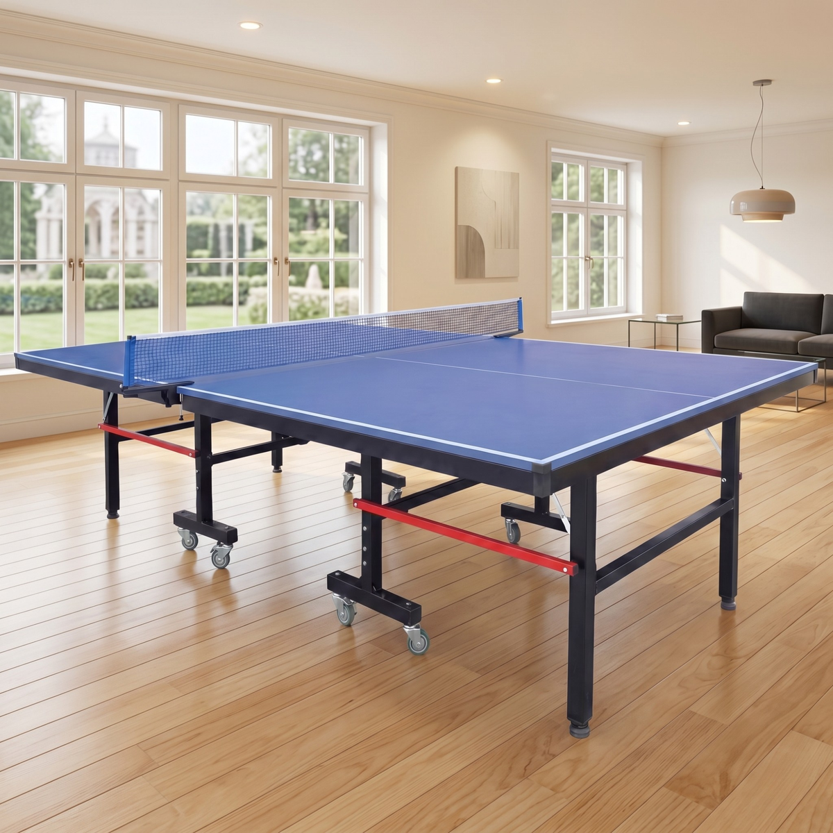 Prestige Rally Tennis Table Felt & Flipper
