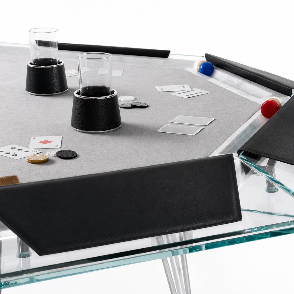 Royal Octagon Poker Table Felt & Flipper