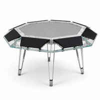 Royal Octagon Poker Table Felt & Flipper