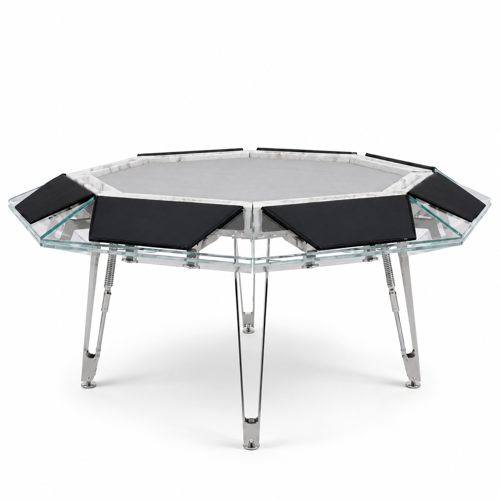 Royal Octagon Poker Table Felt & Flipper