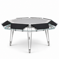 Royal Octagon Poker Table Felt & Flipper