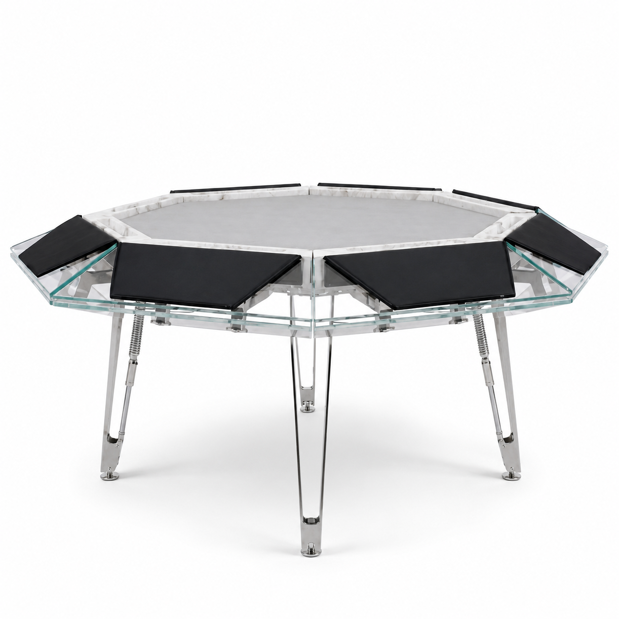 Royal Octagon Poker Table Felt & Flipper