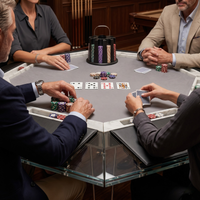 Royal Octagon Poker Table Felt & Flipper