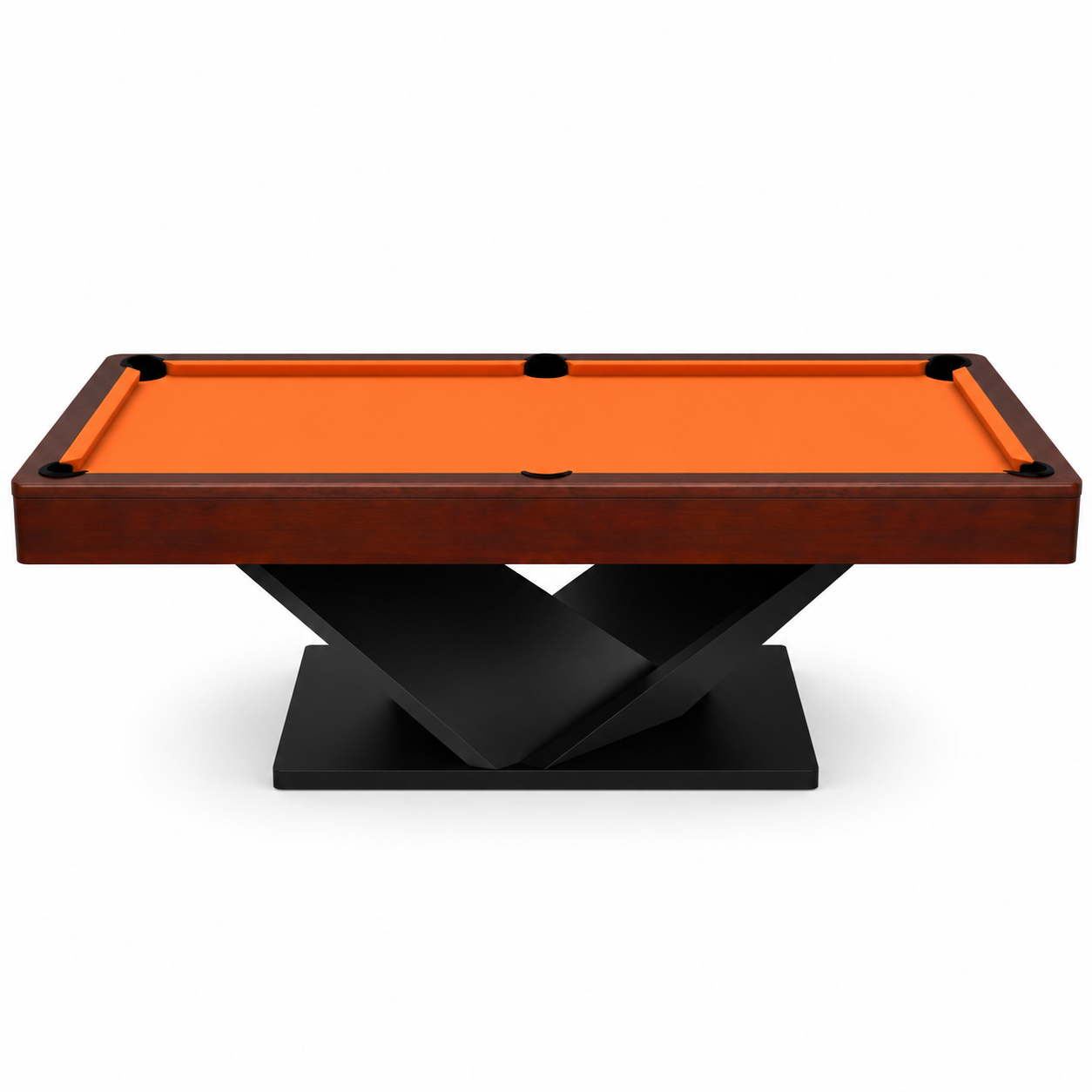 Vertex - Wood Pool Table Felt & Flipper