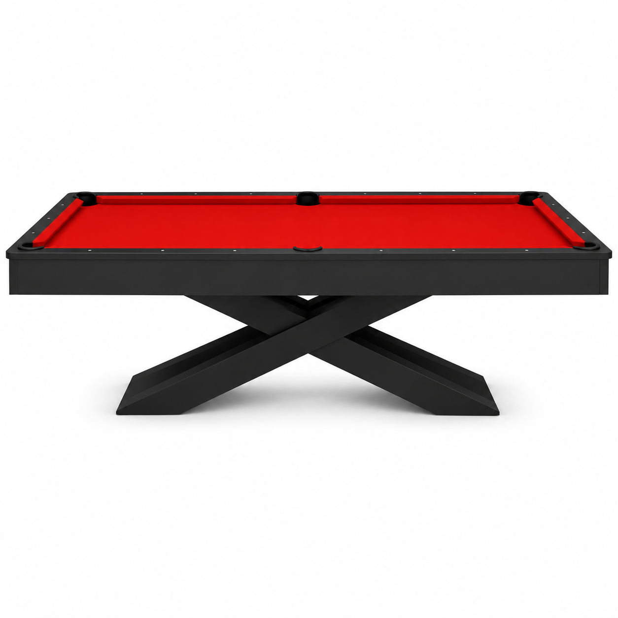 Xara - Cross Pool Table Felt & Flipper